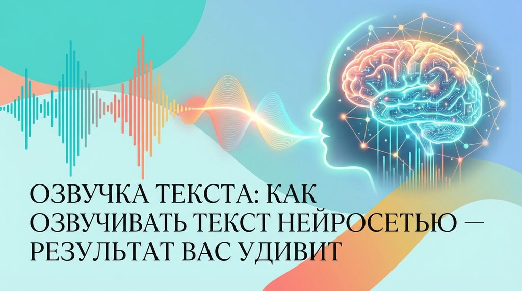 Озвучка текста: как озвучивать текст нейросетью — результат вас удивит - 1